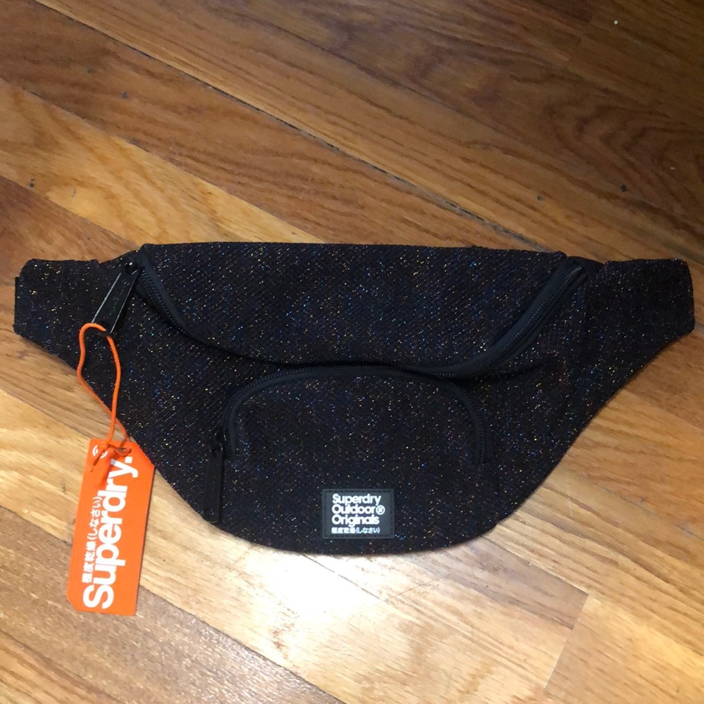 Superdry Metallic Knit Waist Pack